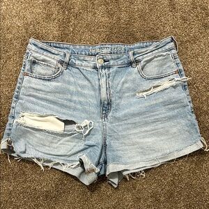 American Eagle Distressed Denim Shorts